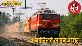केंद्रीय कैबिनेट के छह महत्वपूर्ण फैसले, इटारसी–नागपुर चौथी रेलवे लाइन को मिली मंजूरी