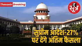 सुप्रीम कोर्ट ने 27 फीसदी आरक्षण केस पर लिखित आदेश में कहा- 2019 से स्टे, मामले में सुनवाई और निराकरण की तत्काल आवश्यकता