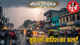 मौसम पूर्वानुमान ( 19 सितंबर ) :  मध्य प्रदेश और बिहार में आंधी-तूफान और मूसलधार बारिश की आशंका