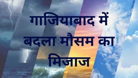 Weather : गाजियाबाद मौसम रिपोर्ट: बादलों की चादर में लिपटा शहर, बारिश की उम्मीद