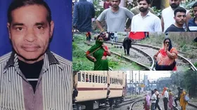 Moradabad: कपूर कंपनी पुल अधूरा, ट्रैक पार करते बुजुर्ग की मालगाड़ी से कटकर मौत