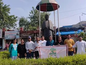 विश्व वर्षावन दिवस पर पटेल पार्क में SBRT संस्था ने किया वृक्षारोपण, पर्यावरण संरक्षण का दिया संदेश