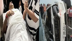 Road accident: पूर्वांचल एक्सप्रेस-वे पर बड़ा हादसा,भाजपा विधायक और पूर्व मुख्यमंत्री के बेटे फतेह बहादुर सिंह समेत चार घायल