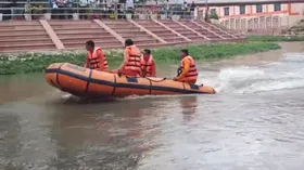 बाढ़ आपदा से निपटने को तैयार प्रशासन, खन्नौत नदी पर हुआ मॉक ड्रिल अभ्यास