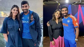 बालकनी में मोमबत्तियों के बीच Jasprit Bumrah ने किया संजना को प्रपोज