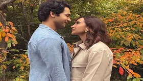 पत्नी पत्रलेखा के साथ न्यूजीलैंड घूम रहे राजकुमार राव, पतझड़ के मौसम में दिए रोमांटिक पोज