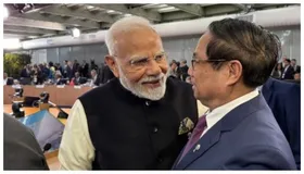 ब्रिक्स शिखर सम्मेलन में PM Modi ने वियतनाम के प्रधानमंत्री फाम मिन्ह चिन्ह से की मुलाकात