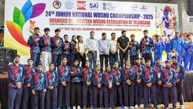Sports News : बुद्धम लामा का स्वर्णिम प्रदर्शन, यूपी वुशू टीम ने जीते 10 पदक