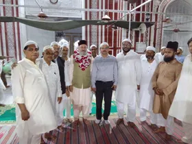 Rampur News: मौलाना नासिर खां के शहर इमाम बनने से मुसलमानों में खुशी का माहौलः बाबर खां