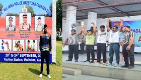 ऑल इंडिया पुलिस कुश्ती क्लस्टर-2025, यूपी पुलिस ने जीते 11 पदक, अजय पाल सिंह को स्वर्ण