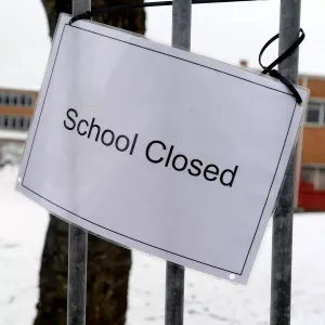 school closed