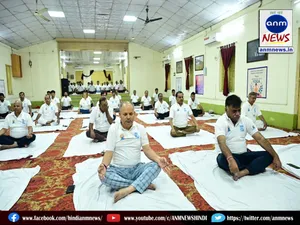 yoga day Maithan