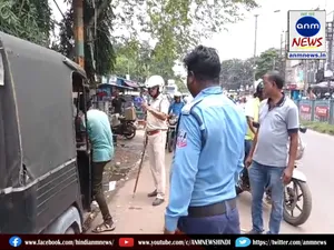 ADPC Traffic department's campaign against illegal encroachment and illegal parking on GT Road