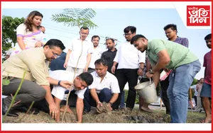 প্ৰাগজ্যোতিষ কমিউনিকেচনৰ উদ্যোগত বিশ্ব পৰিৱেশ দিৱস পালন