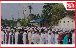 সমন্বয়ঃ ঈদৰ নামাজত অংশ ল'লে হিন্দুলোকে