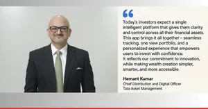 Hemant Kumar, Chief Distribution and Digital Officer, Tata Asset Management