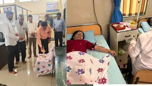 ભરૂચ: હાંસોટના કુડાદરા ગામે આરોગ્ય વિભાગ દ્વારા રક્તદાન શિબિર યોજાઈ, MLA ઇશ્વરસિંહ પટેલ રહ્યા ઉપસ્થિત