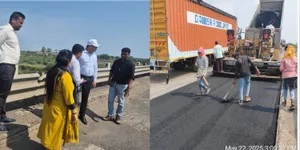 ભરૂચ: આમોદ નજીક ઢાઢર નદી પરના બ્રિજનું યુદ્ધના ધોરણે સમારકામ શરૂ, તાજેતરમાં જ કલેકટરે આપ્યા હતા આદેશ