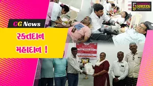 અંકલેશ્વર: લઘુ ઉદ્યોગ ભારતી અને સહયોગી સંસ્થાઓ દ્વારા રક્તદાન શિબિર યોજાય