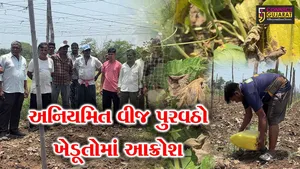 અંકલેશ્વર : સુરવાડી ગામે દસ દિવસથી વીજ પુરવઠો ખોરવાતા ખેડૂતોમાં રોષ,નિયમિત પાણી ન મળતા ઉભો પાક સુકાઈ જવાની ભીતી