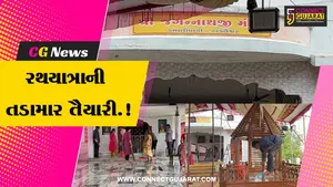 અંકલેશ્વર : જગન્નાથ  મંદિર ખાતે 23મી રથયાત્રાની ચાલતી તડામાર તૈયારીઓ