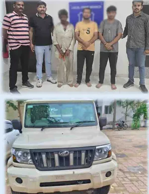 ભરૂચ: ક્રાઇમ બ્રાન્ચે નબીપુર નજીકથી કેમિકલ ચોરીનું મોટું કૌભાંડ ઝડપી પાડ્યું, રૂ.39 લાખના મુદ્દામાલ સાથે 3 આરોપીની ધરપકડ