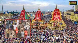 પુરીના શ્રી ગુંડિચા મંદિર પાસે મચી નાસભાગ, 3 લોકોના મોત, 30 ઘાયલ