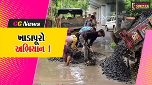 ભરૂચ: નગર સેવા સદન દ્વારા બિસ્માર માર્ગો પર થીંગડા મરવાનું શરૂ કરાયું, કેટલા દિવસ ટકે એ જોવું રહ્યું !