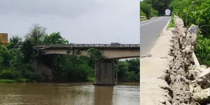 ભરૂચ: નેત્રંગના ધાંણીખુટ પાસે કરજણ નદી પર બનાવાયેલ બ્રિજ જર્જરીત હાલતમાં, તાત્કાલિક સમારકામની માંગ