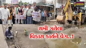 ભરૂચ : જંબુસર એસટી. ડેપોથી ટંકારી ભાગોળ સુધીના માર્ગનું વરસાદના કારણે રોકાયેલું કામ ફરી શરૂ કરાયું