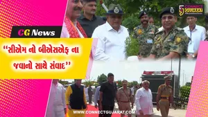 મુખ્યમંત્રી ભૂપેન્દ્ર પટેલે બનાસકાંઠાના નડાબેટમાં સરહદના સંત્રીઓ BSF જવાનો સાથે કર્યો સંવાદ