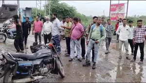 ભરૂચ: આમોદની સમાચોકડી નજીક ટ્રકે બાઇકને ટક્કર મારતા અકસ્માત, બાઈક સવાર મહિલાને ગંભીર ઇજા