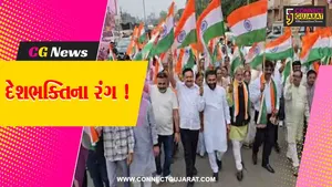 ભરૂચ જિલ્લા ભાજપ દ્વારા ભવ્ય તિરંગા યાત્રા યોજાય, દેશપ્રેમના રંગ જોવા મળ્યા