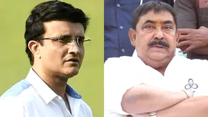 Sourav Ganguly and Anubrata Mondal