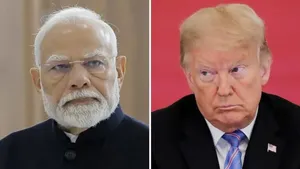 Modi Trump response, India third largest economy, Trump dead economy remark, 25% import tariff India, Modi Swadeshi appeal, Varanasi Modi speech, Trump on India-Russia ties, Indian economy vs US, Made in India push, India US trade tension 2025