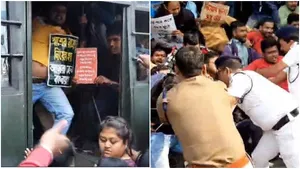 tet, protest karunamoyee more agitation west bengal news today,bengali news today,টেট উত্তীর্ণদের বিক্ষোভ করুণাময়ীতে