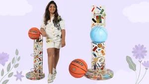 Poonam Shah resin art furniture