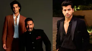 Ajay Devgn Aaman Devgn Siddharth Nigam