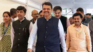 Devendra Fadnavis arrives to attend the Monsoon session of the State Assembly, at Vidhan Bhawan, in Mumbai, Thursday, July 17, 2025.
