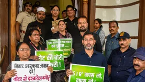 Rabri Devi SIR Protest