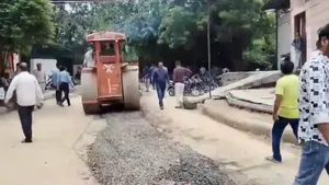 jhalawar school road repair
