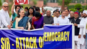 Sonia Gandhi Bihar SIR Protest