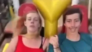 Viral Video of Boy and Girl on swing 