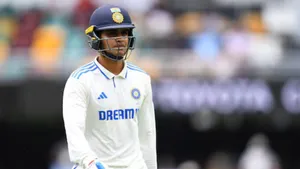 Shubman Gill .