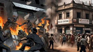 police station attack