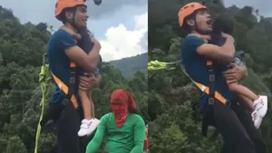 Viral news stunt