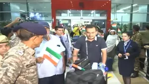 Indian Student reached delhi from Iran