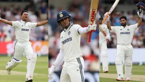 this is 4th time when 3 indian batter score century in one test innings ind vs eng