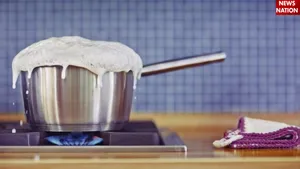 spilling of milk