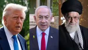 Trump Benjamin and Ali Khamenei